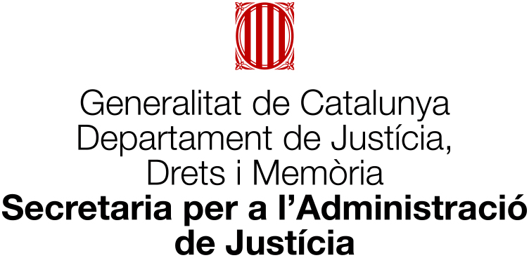 Departament de Justícia, Drets i Memòria  - Generalitat de Catalunya